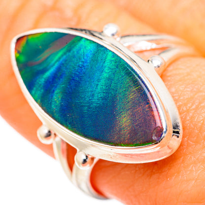 Aura Opal Rings handcrafted by Ana Silver Co - RING127646