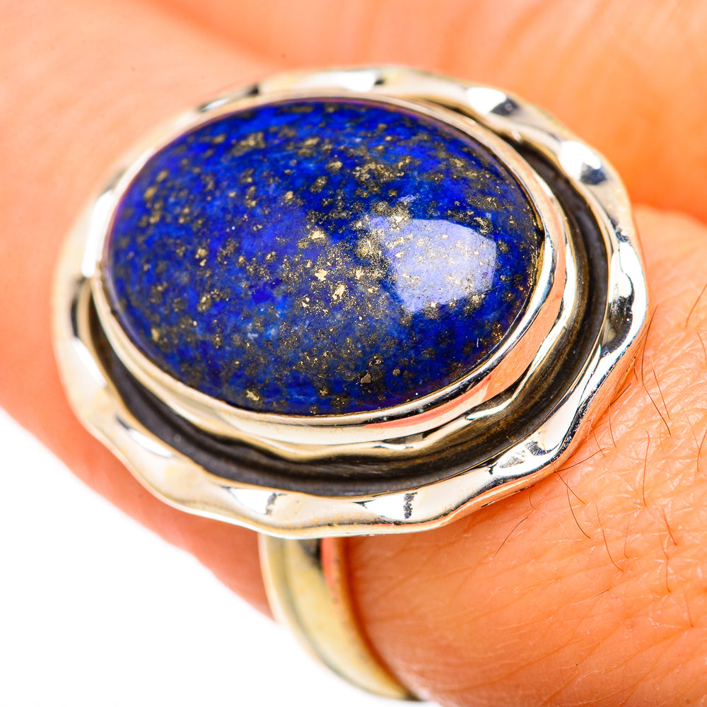 Lapis Lazuli Rings handcrafted by Ana Silver Co - RING127655