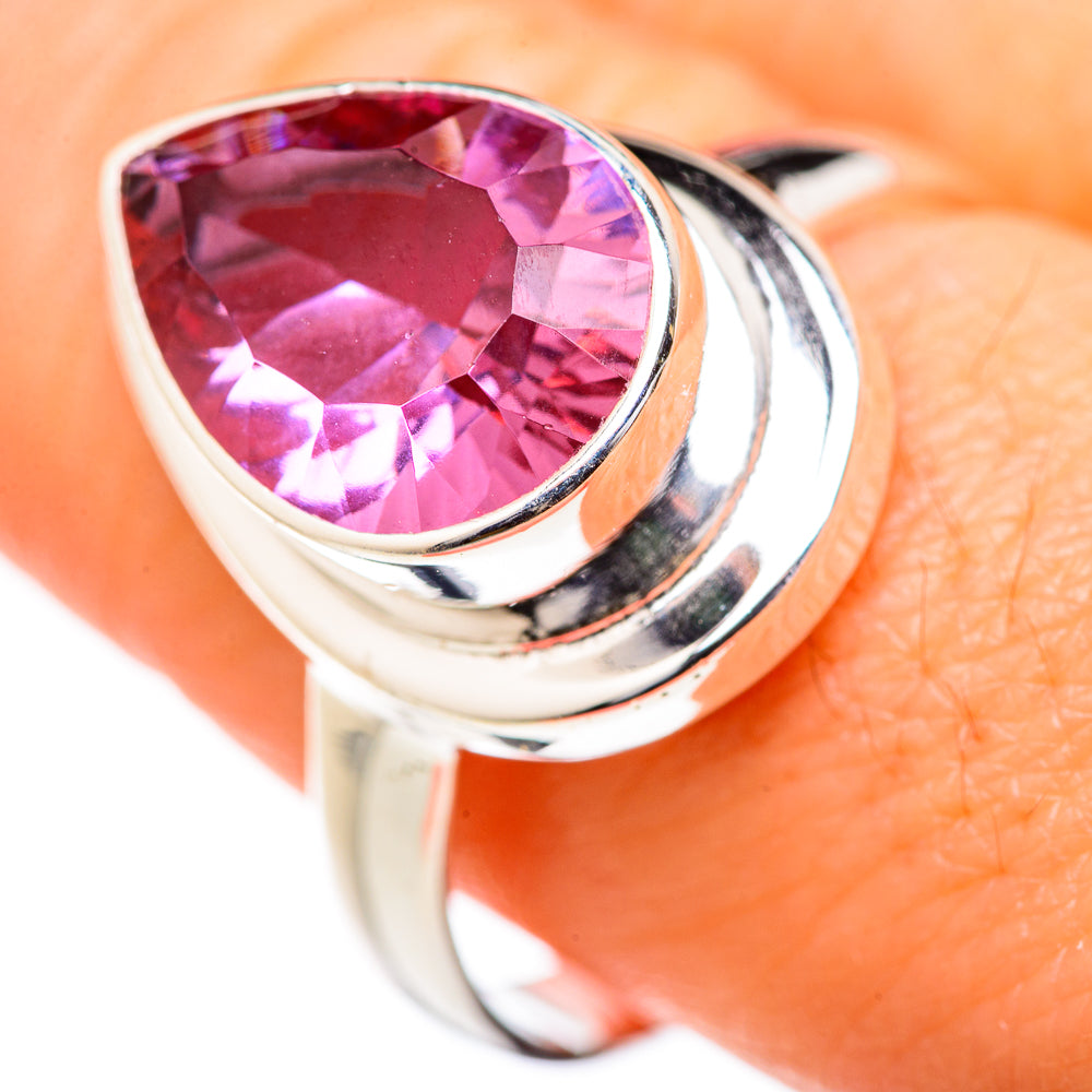 Color Change Alexandrite  (Lab.) Rings handcrafted by Ana Silver Co - RING127665