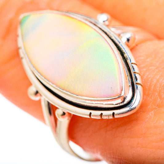 Aura Opal Rings handcrafted by Ana Silver Co - RING127671