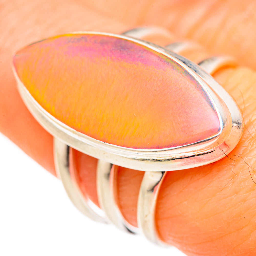 Aura Opal Rings handcrafted by Ana Silver Co - RING127701