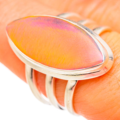 Aura Opal Rings handcrafted by Ana Silver Co - RING127701
