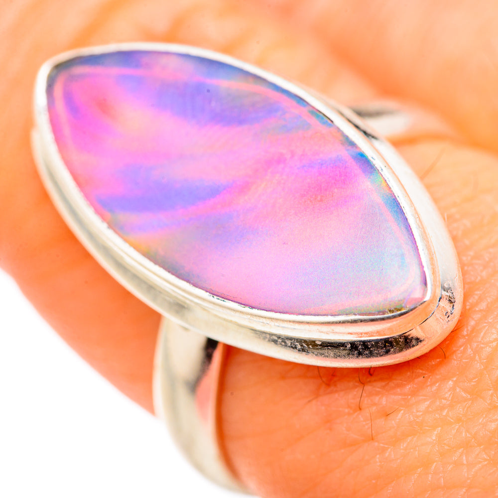 Aura Opal Rings handcrafted by Ana Silver Co - RING127716