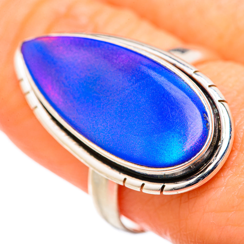 Aura Opal Rings handcrafted by Ana Silver Co - RING127717