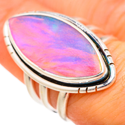 Aura Opal Rings handcrafted by Ana Silver Co - RING127736