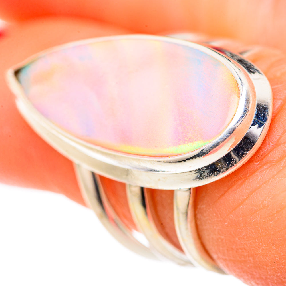 Aura Opal Rings handcrafted by Ana Silver Co - RING127737