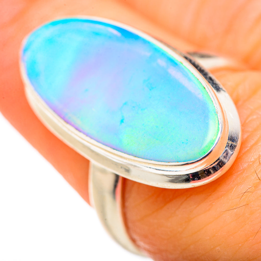 Aura Opal Rings handcrafted by Ana Silver Co - RING127739