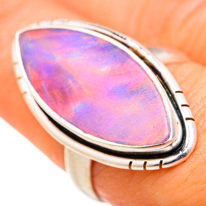 Aura Opal Rings handcrafted by Ana Silver Co - RING127753