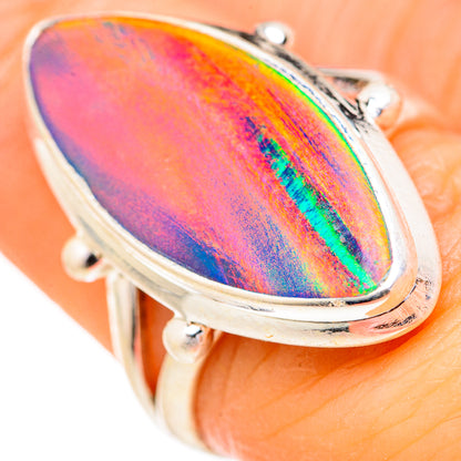 Ethiopian Opal Rings handcrafted by Ana Silver Co - RING127758