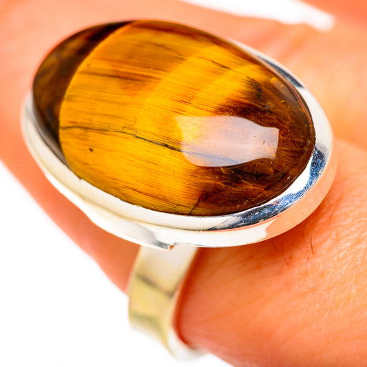 Tiger Eye Rings handcrafted by Ana Silver Co - RING127765