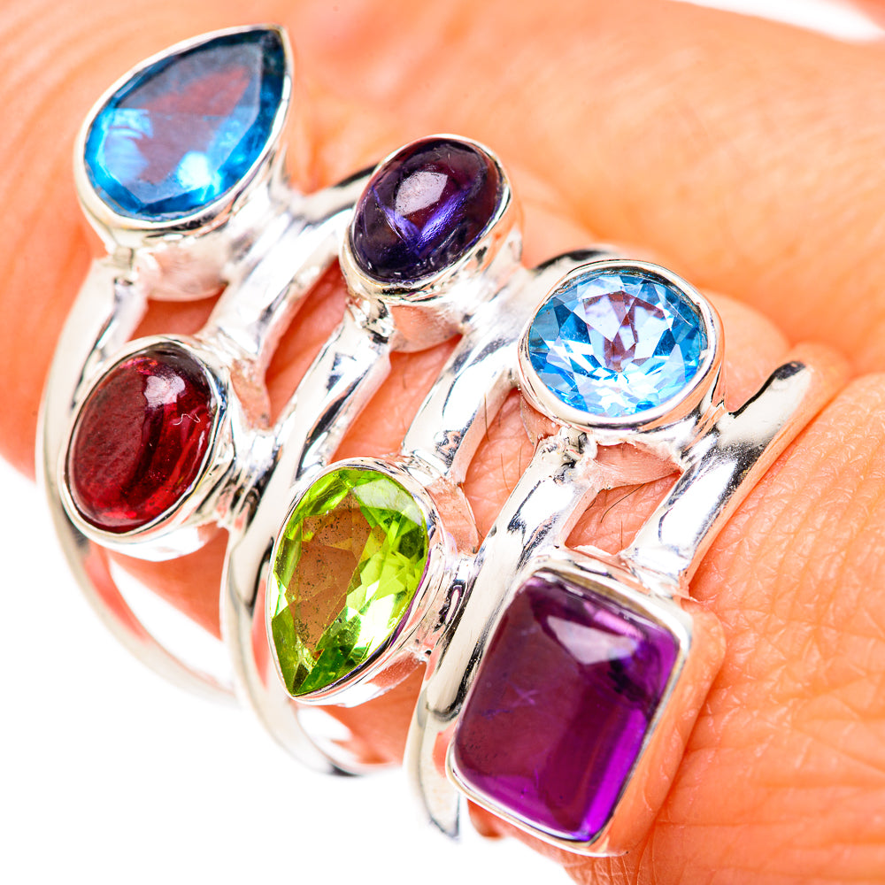 Amethyst Rings handcrafted by Ana Silver Co - RING127771