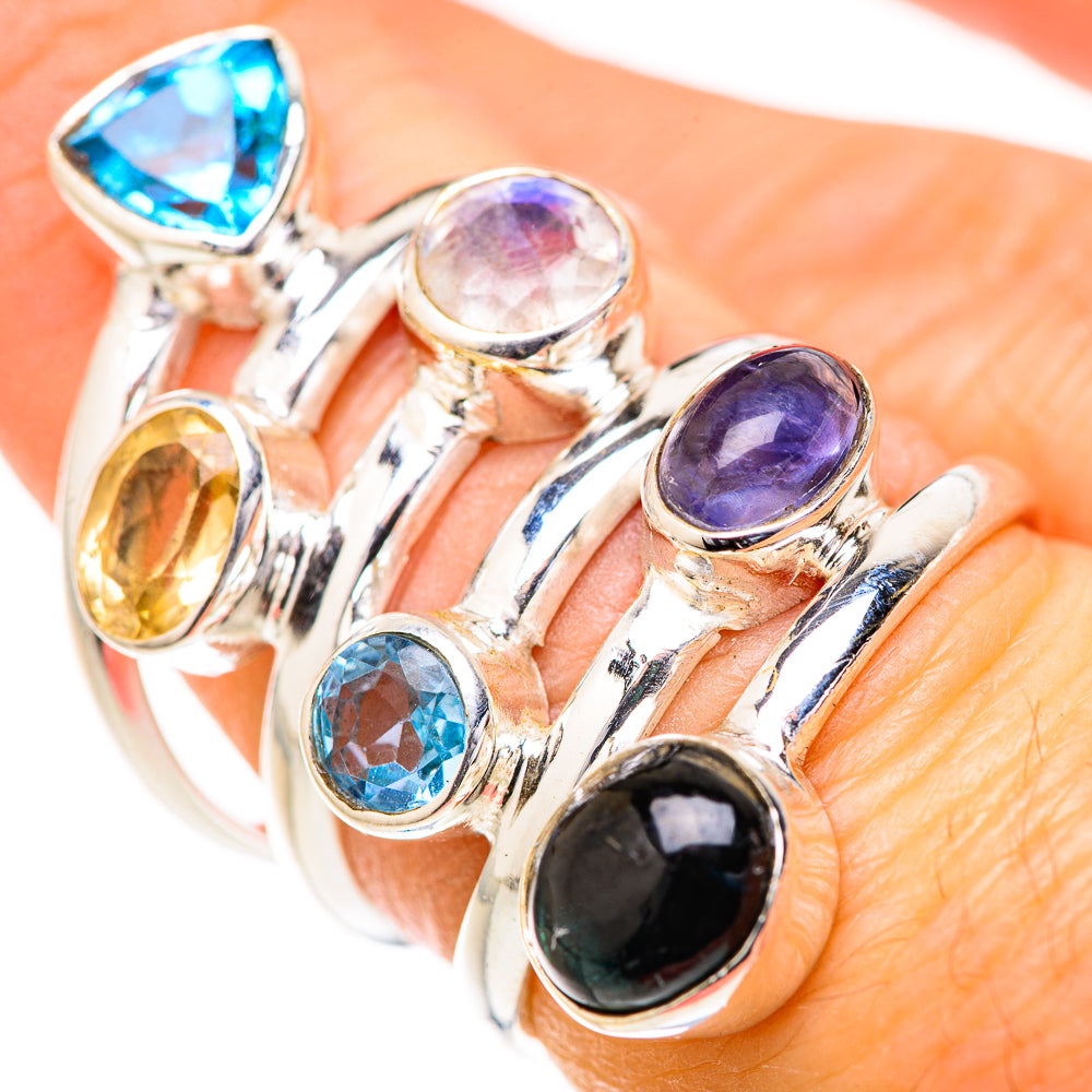 Apatite Rings handcrafted by Ana Silver Co - RING127792