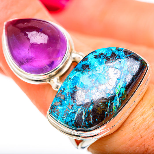 Shattuckite Rings handcrafted by Ana Silver Co - RING127793