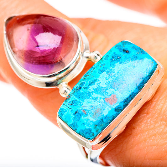 Shattuckite Rings handcrafted by Ana Silver Co - RING127796
