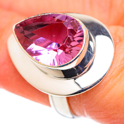 Color Change Alexandrite (Lab.) Rings handcrafted by Ana Silver Co - RING127826