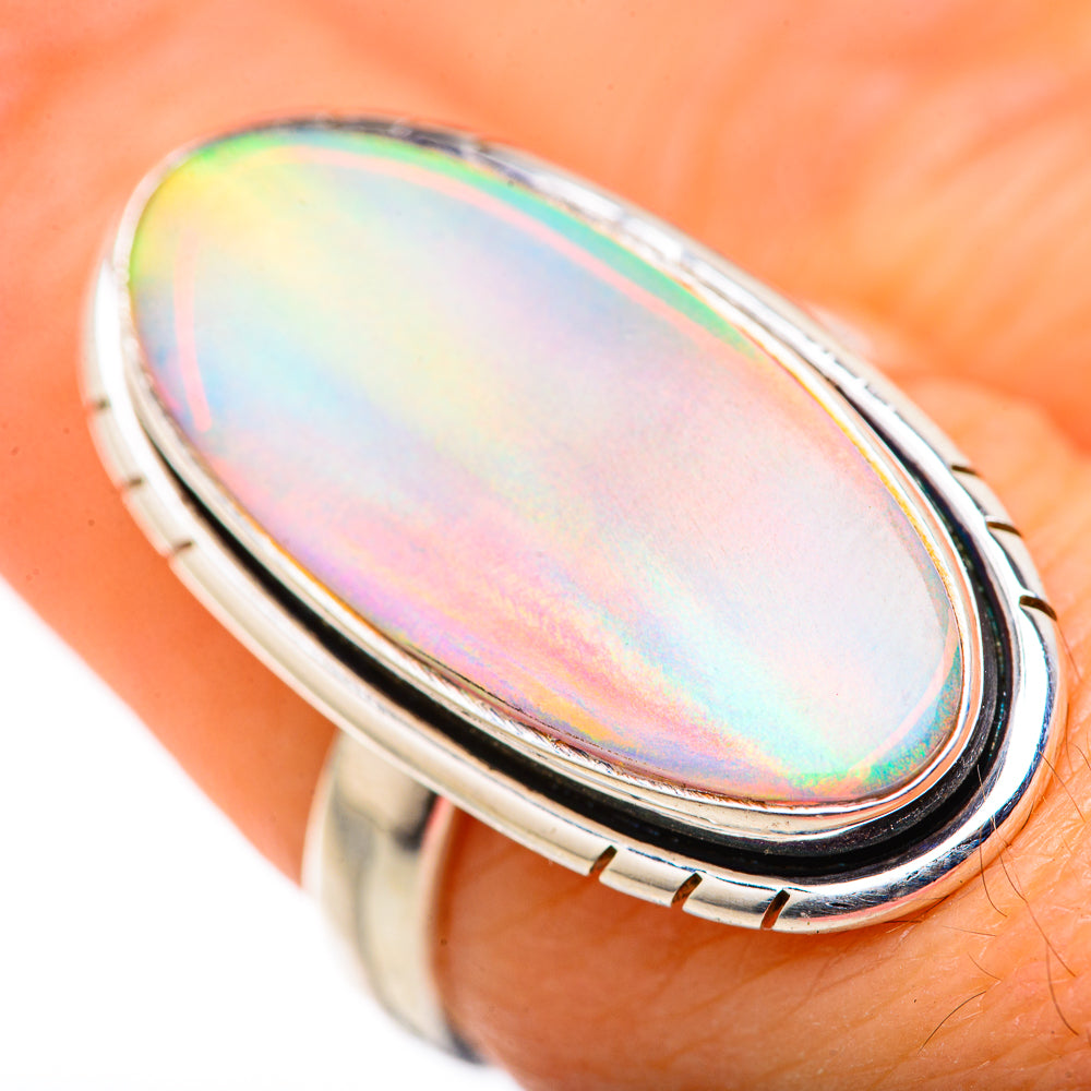 Aura Opal Rings handcrafted by Ana Silver Co - RING127832
