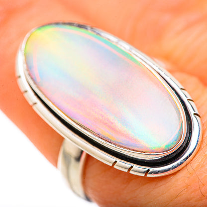 Aura Opal Rings handcrafted by Ana Silver Co - RING127832