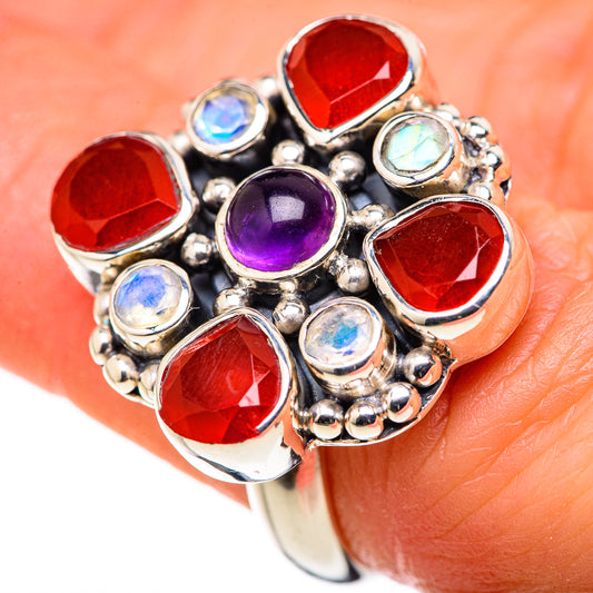 Carnelian Rings handcrafted by Ana Silver Co - RING127848
