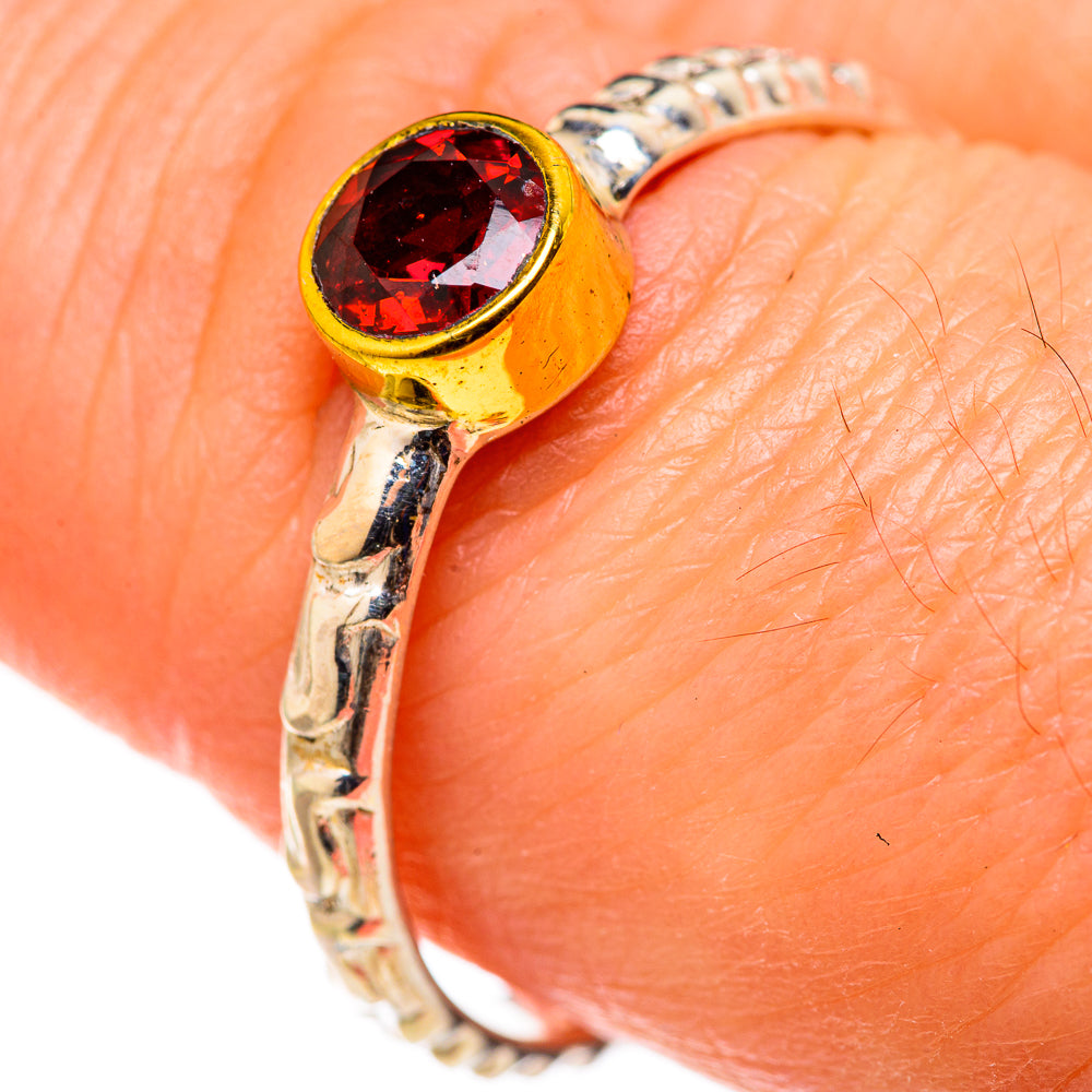 Garnet Rings handcrafted by Ana Silver Co - RING127852