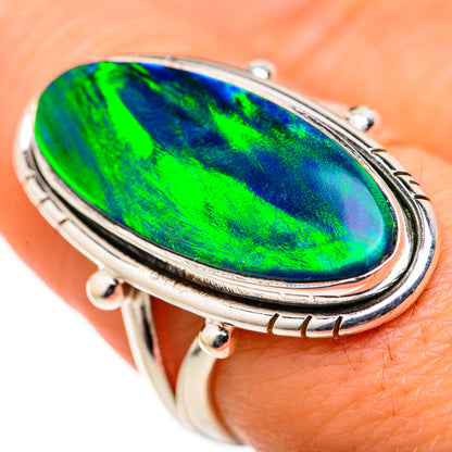 Aura Opal Rings handcrafted by Ana Silver Co - RING127882
