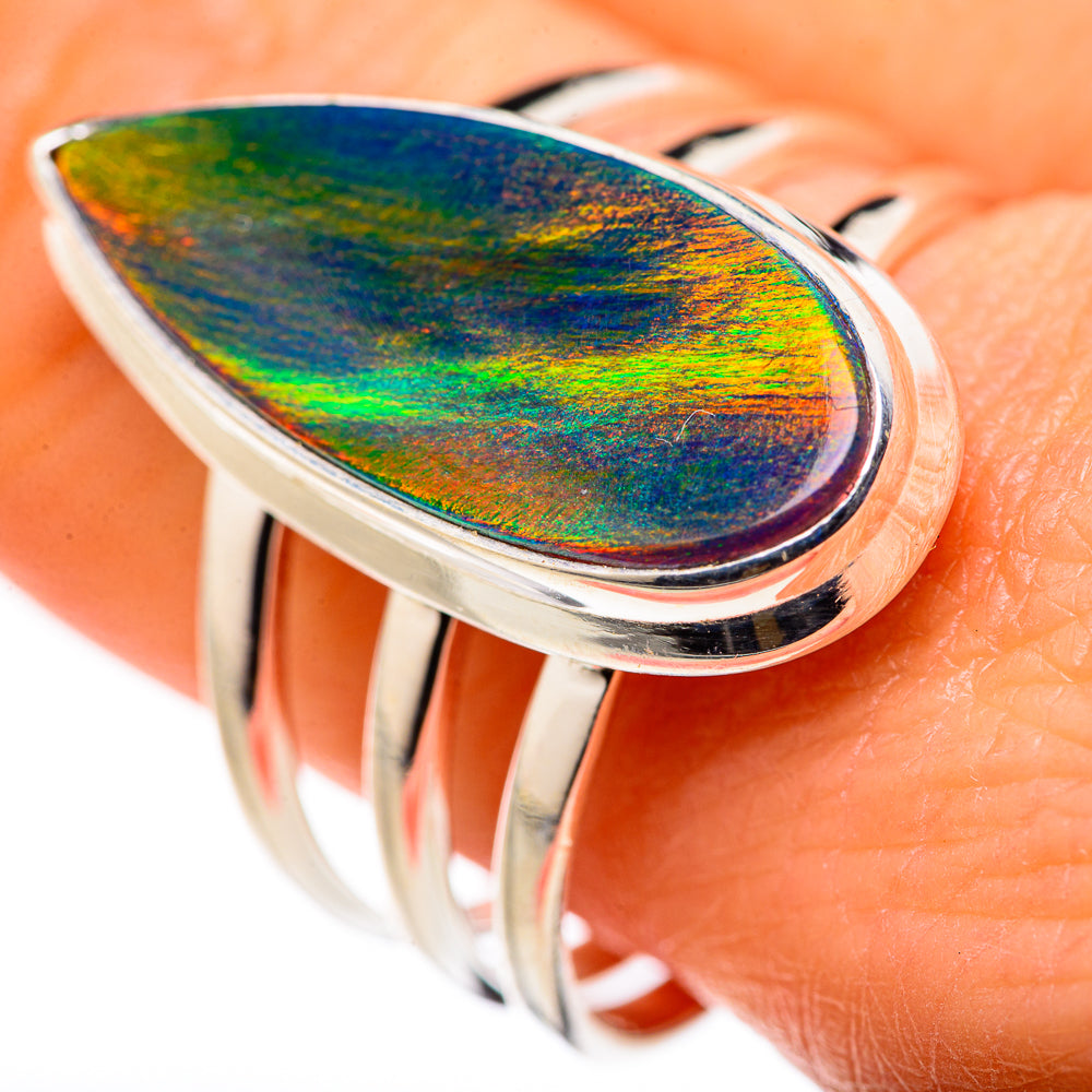 Aura Opal Rings handcrafted by Ana Silver Co - RING127883