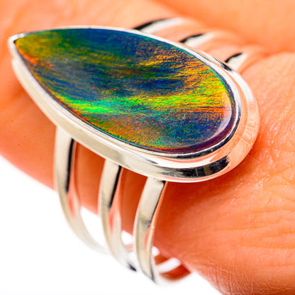 Aura Opal Rings handcrafted by Ana Silver Co - RING127883