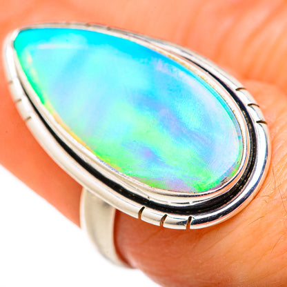Aura Opal Rings handcrafted by Ana Silver Co - RING127908