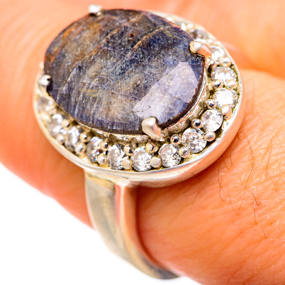 Labradorite Rings handcrafted by Ana Silver Co - RING127916
