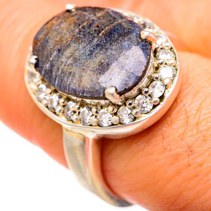 Labradorite Rings handcrafted by Ana Silver Co - RING127916