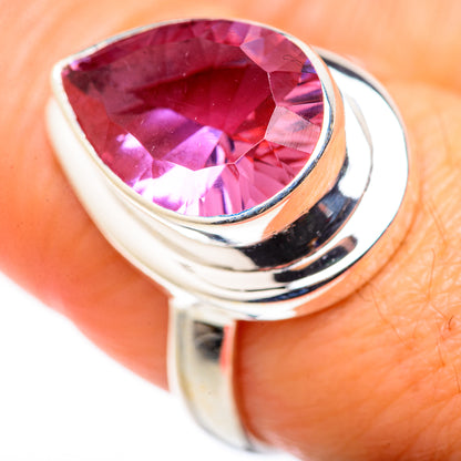 Color Change Alexandrite (Lab.) Rings handcrafted by Ana Silver Co - RING127928
