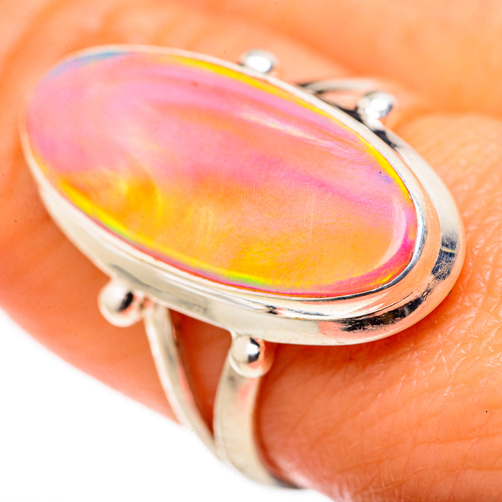 Aura Opal Rings handcrafted by Ana Silver Co - RING127933