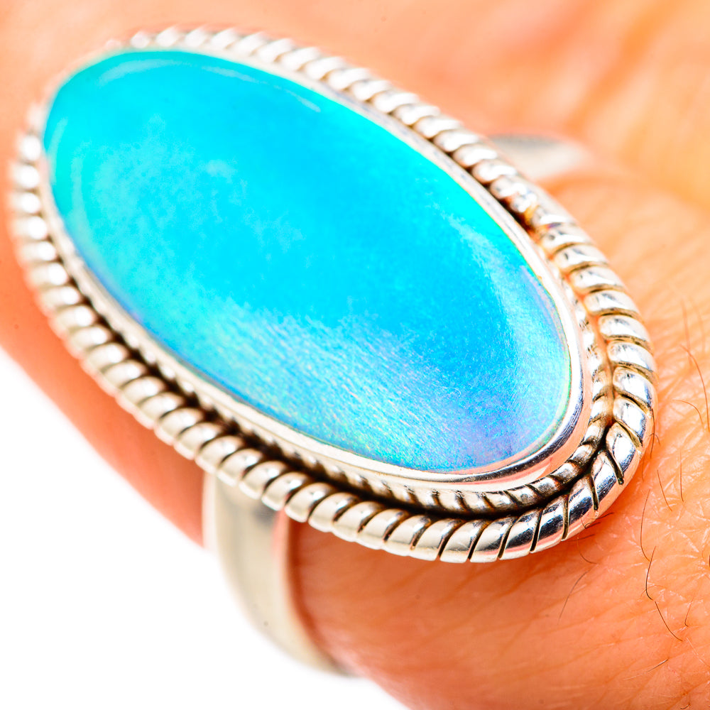 Aura Opal Rings handcrafted by Ana Silver Co - RING127934