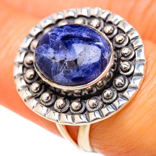 Sodalite Rings handcrafted by Ana Silver Co - RING127948