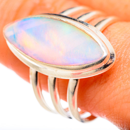 Aura Opal Rings handcrafted by Ana Silver Co - RING127956