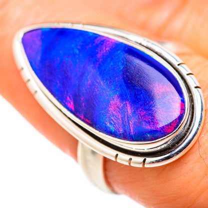 Aura Opal Rings handcrafted by Ana Silver Co - RING127958