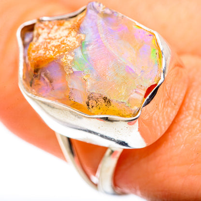 Ethiopian Opal Rings handcrafted by Ana Silver Co - RING127959