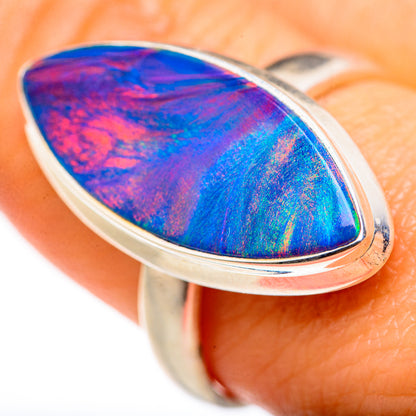 Aura Opal Rings handcrafted by Ana Silver Co - RING127976