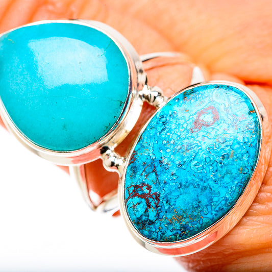 Shattuckite Rings handcrafted by Ana Silver Co - RING127979