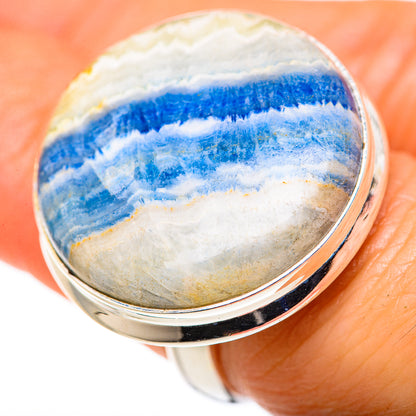 Blue Scheelite Rings handcrafted by Ana Silver Co - RING127984