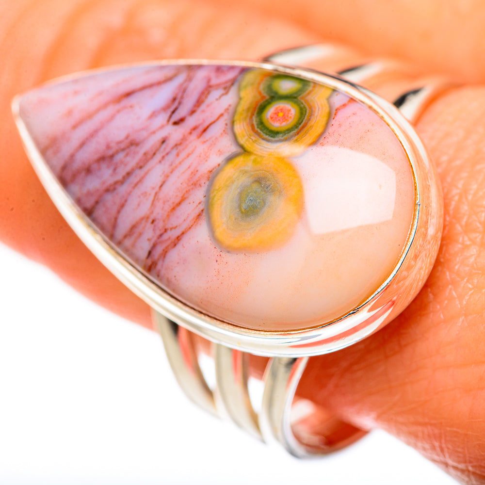 Ocean Jasper Rings handcrafted by Ana Silver Co - RING127990