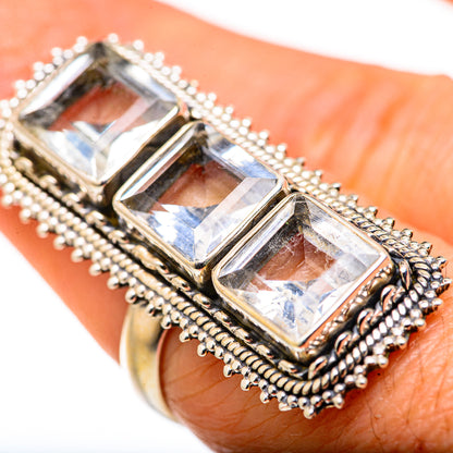 White Quartz Rings handcrafted by Ana Silver Co - RING127996