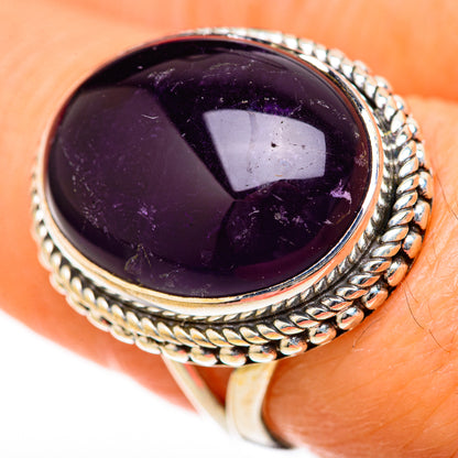 Amethyst Rings handcrafted by Ana Silver Co - RING128025
