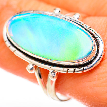 Aura Opal Rings handcrafted by Ana Silver Co - RING128065