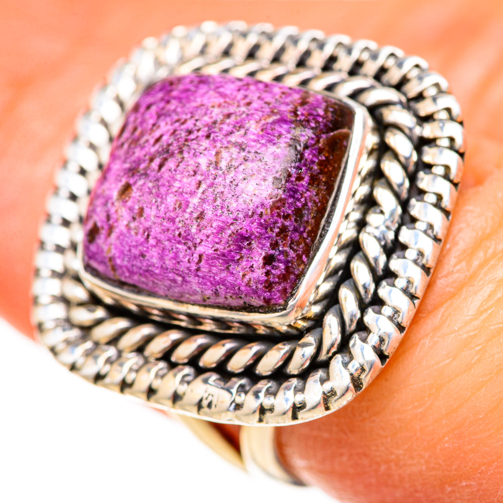 Stichtite Rings handcrafted by Ana Silver Co - RING128083