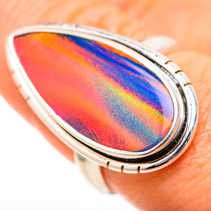 Aura Opal Rings handcrafted by Ana Silver Co - RING128087