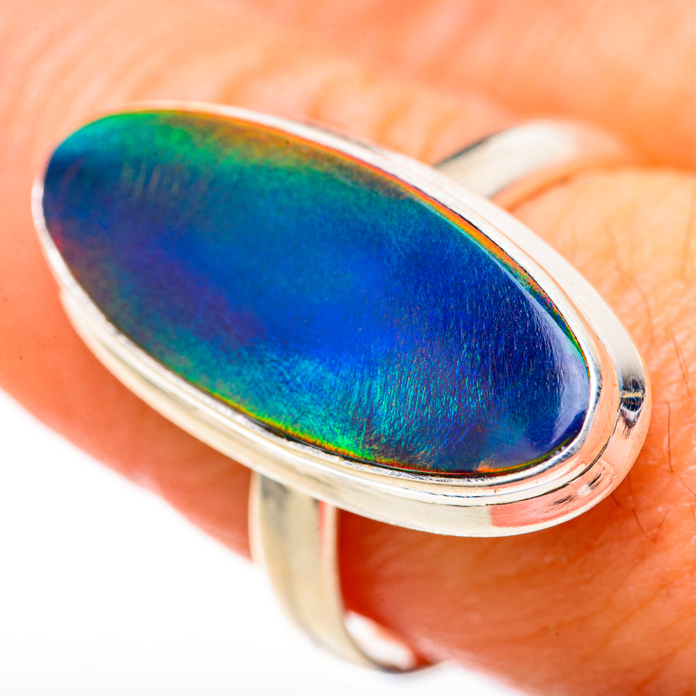 Aura Opal Rings handcrafted by Ana Silver Co - RING128089
