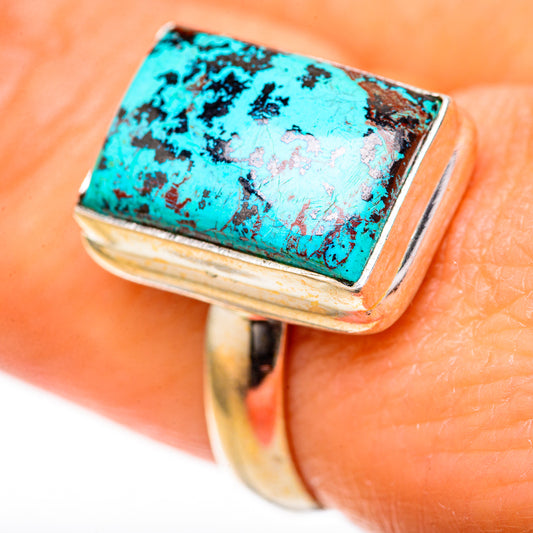 Shattuckite Rings handcrafted by Ana Silver Co - RING128097