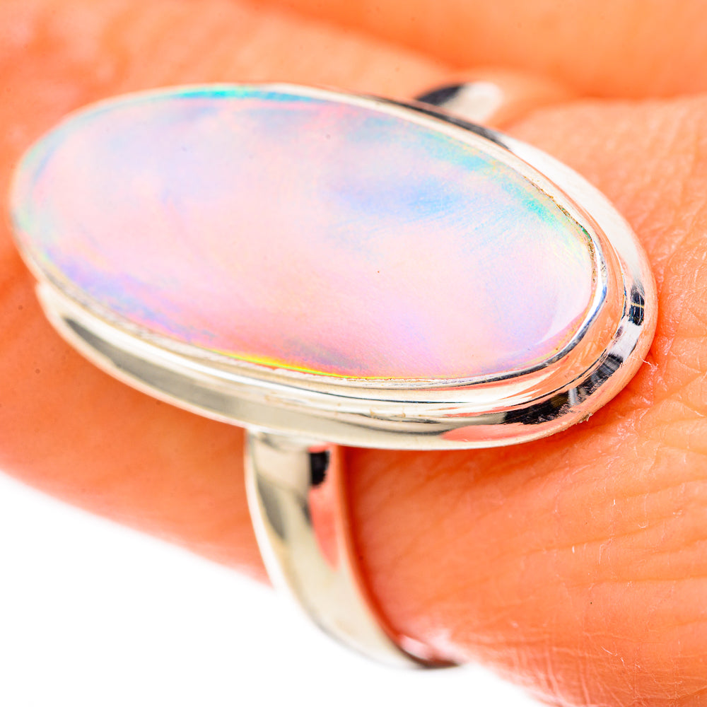 Aura Opal Rings handcrafted by Ana Silver Co - RING128113