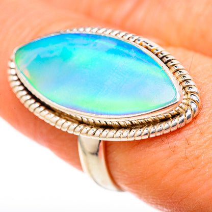 Aura Opal Rings handcrafted by Ana Silver Co - RING128114