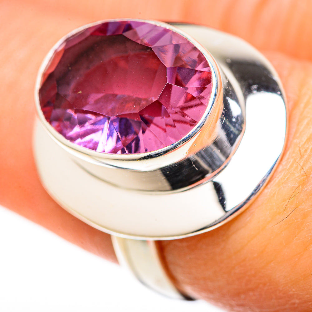 Color Change Alexandrite Rings handcrafted by Ana Silver Co - RING128133